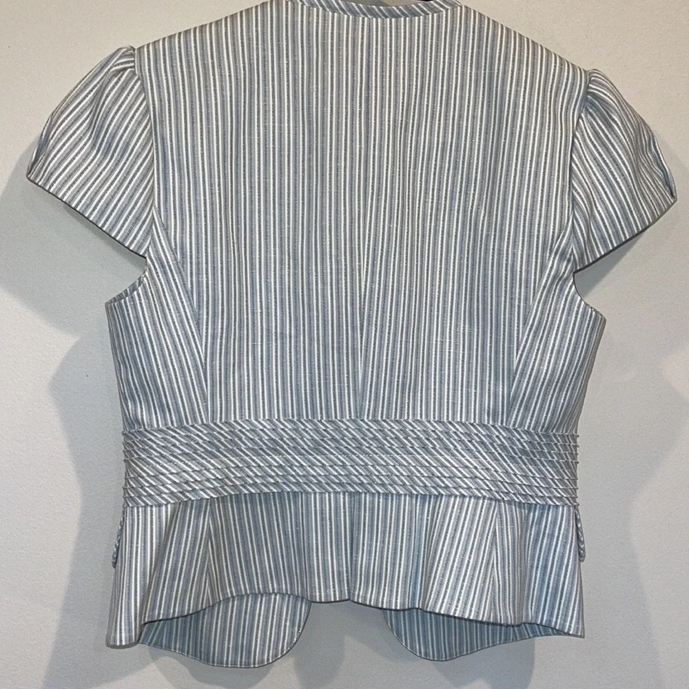 NWT BCBGMaxAzria Striped Jacket - Picture 9 of 10